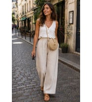 El Emeği Yazlık Jüt Hasır Çanta 20 cm – Yuvarlak Spiral Örgü Boho Crossbody Hediyelik