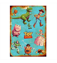 Toy Story Art Mdf Poster