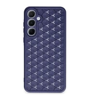Samsung Galaxy A35 5G Kılıf Petek Silikon Kapak - Lacivert