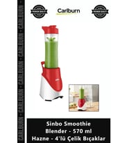 Özel Üretim şisel Güçlü Karıştırıcı Sinbo Smoothie Blender 570 ml Hazne 4'lü Çelik Bıçaklar