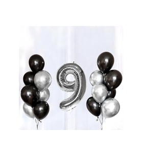 9 Yaş Doğum Günü Balon Seti
