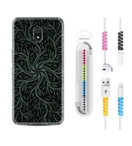 Xiaomi Redmi 8A 8 Pro 9C 9T 10C 11T Pro Kılıf Kablo Koruma Spiral Silikon Sarmaşıklar 1675
