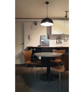 RİOLİGHT RETRO4,RUSTİK,MODERN SİYAH MUTFAK,ODA,CAFELER İÇİN TEKLİ METAL SARKIT AVİZE ÇAP:40CM
