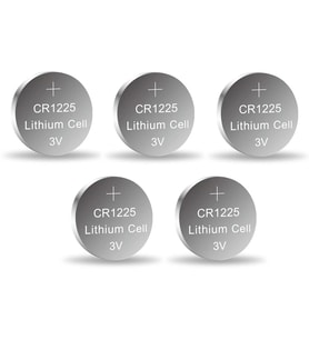 Yuma Cr1225 Süper Lityum 3v 5 li Kart Düğme Pil