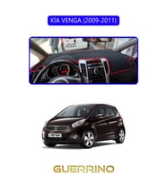 KİA VENGA 2009-2011TORPİDO KORUMA HALISI MAVİ KENAR