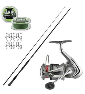 Daiwa Crossfire 3000 - Daiwa Rx Lure Game 270cm Spin Olta Seti (Renksiz)
