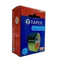 Gogoey tapex Koli Bandı Kesme Makinesi Bant Kesici Kesme Aleti küçük el tipi bant makinası (Siyah)