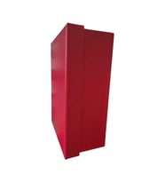 PİN  NO:6 KIRMIZI DİKDÖRTGEN HEDİYE KUTUSU 29x21,5x12,2 cm- TEKLİ