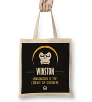 Winston Imagination Is The Essence Of Discovery Overwatch Bez Çanta Uzun Saplı