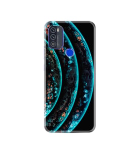 Reeder P13 Blue Max 2021 Kılıf Silikon Desen Planets 1703