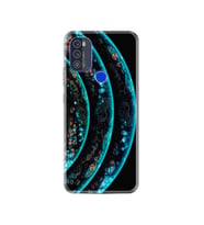 Reeder P13 Blue Max 2021 Kılıf Silikon Desen Planets 1703