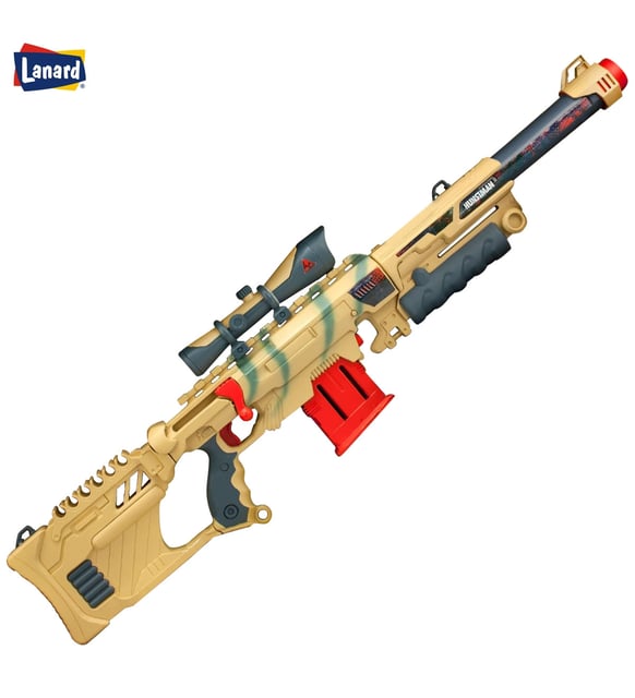 Lanard Oyuncak Dart Silahı Huntsman 50 3in1 Sniper Tüfek