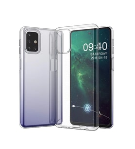 Durukar® Samsung Galaxy M31S Kılıf Lüx Şeffaf Silikon
