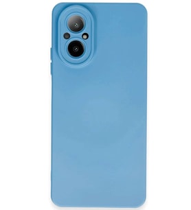 Realme 12 Lite Kılıf Nano içi Kadife Silikon - Mavi