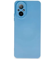 Realme 12 Lite Kılıf Nano içi Kadife Silikon - Mavi