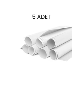 Fon Kartonu 50x70 5 Adet Beyaz