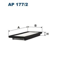 FILTRON AP1772 Hava Filtresi 2811302510 2811302510AT