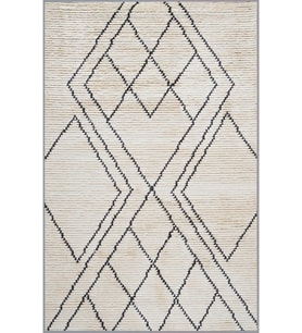 Eliana Home Baskılı, Yıkanabilir Kaymaz Taban Salon Halısı LNA1825 100x150 cm (Bej)