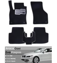 BMW 5 SERİSİ E60 SEDAN (2003-2010) Uyumlu EVA Paspas Tam Set–Araca Özel,Su Geçirmez