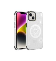 Apple iPhone 14 Plus Uyumlu Kılıf Zore Wireless Şarj Özellikli Desenli Hot Kapak