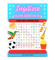 İngilizce Kelime Öğreten Kitap Seti (3000 Kelime Öğren)