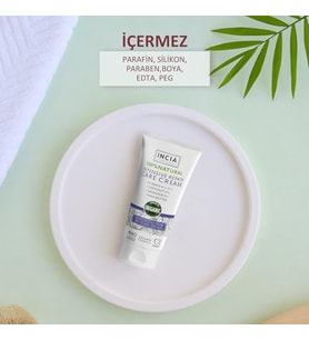 Incia%100 Doğal Onarıcı Bakım Kremi Yoğun Nemlendirici Cilt Bakım Lavanta Shea Vegan 50 Ml