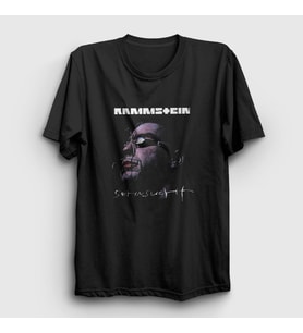 Presmono Unisex Siyah Till Lindemann Rammstein T-Shirt 106303tt