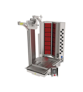 Atalay ADR-14E-GK Döner Robotu Elektrikli 14 Gözlü 120 W