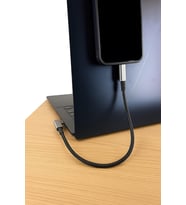 Lexroo 40Gbps 240W 4.0 Thunderbolt L Shape Type-C to Type-C Şarj - PD240W