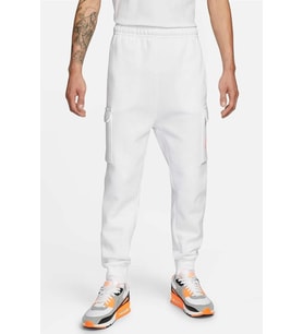 Nike Sportswear Style Essential Utility Kargo Cepli Erkek Eşofman Altı Beyaz