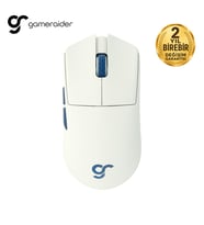 GameRaider GR3S Max Frost White 8K Hz PixArt 3950 Sensör Kablosuz Gaming Mouse – 2 Yıl Birebir Değişim Garantili