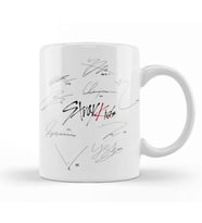 Stray Kids Logo Signatures Kupa Bardak Porselen