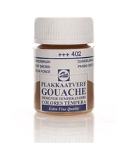 Talens Guaj Boya 402 Deep Brown 