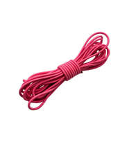 Fuşya Pembe 5 Metre 2 mm Yuvarlak Lastik