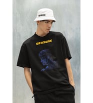 Berserk Baskılı Unisex Oversize Anime Tişört