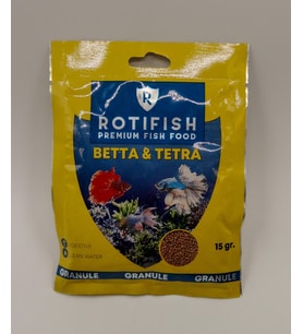 ROTİPET Betta & Tetra Zarf Yem 15 gr 