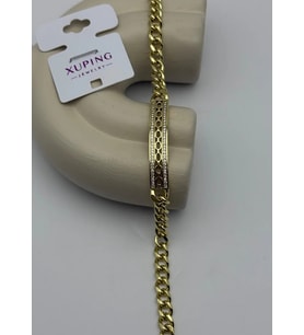 Xuping Gold Taşlı Tasarım Bileklik - 25 -xpb108