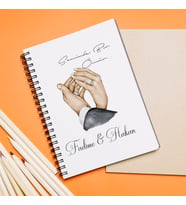 El Ele Sevgili ( Seninle Bir Ömür ) Tasarımlı Defter Kişiye Özel