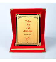 ANNEYE PLAKET YILIN EN İYİ ANNESİ ANNELER GÜNÜ HEDİYESİ