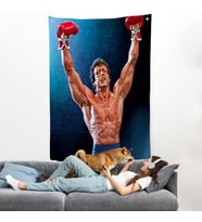 Sylvester Stallone Rocky Duvar Örtüsü-7782