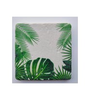 Doğal Taş Dekoratif Banyo Gider Kapağı Süsü 10x10 cm