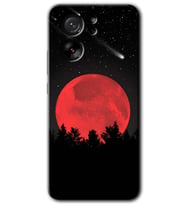 Xiaomi Mi 13T Pro Kılıf HD Desen Baskılı Arka Kapak - Kanlı Ay