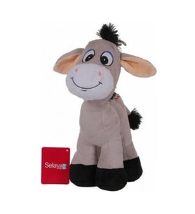 Peluş Eşek 28 cm (Çok Renkli)