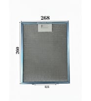 Bütün Markalar İle Uyumlu Universal Davlumbaz 26,8X26 CM Arka Ara 12,5CM Aspiratör Filtresi