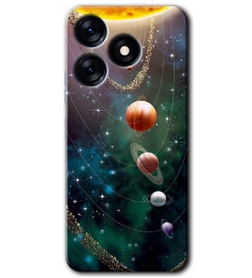Tecno Spark 10 Pro Kılıf HD Desen Baskılı Kılıf - Cosmos