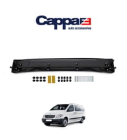 CAPPAFE Mercedes Vito W639 Ön Cam Güneşliği Siperlik Akrilik Vizör Şapka Terek Piano Black 2004-2010
