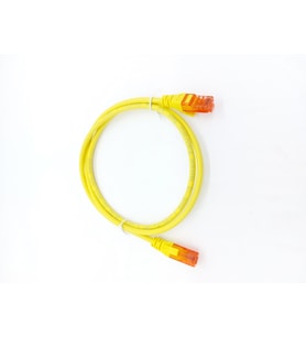 PATCH CORD UTP CAT6 1 MT YELLOW (Sarı)