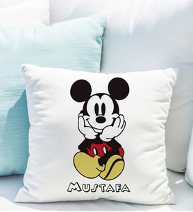 Mickey Mouse Yastığı Kişiye Özel