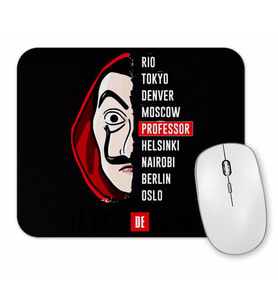 La Casa De Papel Profesör Mouse Pad