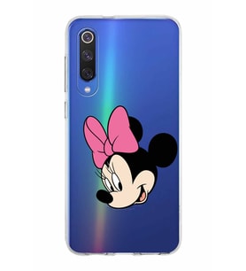 Xiaomi Mi 9 Se Uyumlu Kapak Minnie Mouse Tasarımlı Şeffaf Silikon Kılıf